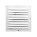 Air Vent Cover Air Vent Grille White Aluminum Alloy Square Air Vent Louver Return Air Grille for Home Ceiling Rvs Campers Office 20cm
