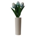 QIIBURR Living Room Table Decorations Tulips Lamp Lights Desk Lamp Led Simulation Tulips Night Light with Vase Table Lamp Ornaments for Home Living Room Desktop Decor for Home Decor