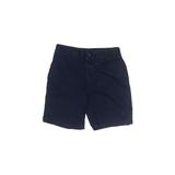 French Toast Khaki Shorts: Blue Bottoms - Kids Girl's Size 10