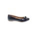 Janie and Jack Flats: Blue Solid Shoes - Kids Girl's Size 18