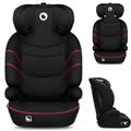 Lionelo Lars i-Size Adaptive Child Car Seat, Universal Fit, for Kids 100-150cm/4-12 Years with Wide & Comfortable Seat, One-Hand 10-Step Headrest Adjustment, Latest R129 Standard, Ergonomic Armrests