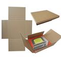 100 STRONG CORRUGATED CARDBOARD 7" / 45RPM RECORD VINYL SMALL CRUCIFORM MAILERS WRAPPERS BOXES - FIT'S UPTO 12 7" SINGLE RECORDS - PROTECTIVE MAILING POSTAL POSTAGE PACKETS PACKAGING