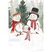 The Holiday Aisle® Lefkothea Christmas In The s Portrait IV On Canvas by Tara Reed Print Canvas in Green/Red/White | 12 H x 8 W x 1.25 D in | Wayfair