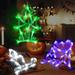 The Holiday Aisle® Halloween Lights,3 Pack Ghost Tree, Haunted House, Candle Window Lights w/ Suction Cup | Wayfair