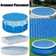 Couverture solaire pour piscine hors sol film isolant pour piscine intérieure et extérieure