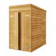 Store More Overlap Pent Shed - Available in 11 Sizes With Optional Windows