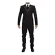 Dolce & Gabbana , Brown Striped Double Breasted Tuxedo Suit ,Brown male, Sizes: XS