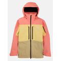 Burton Men's [ak] Swash GORE‑TEX 2L Jacket, Reef Pink / Buttermilk / Mushroom, XS