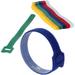 Simple Cord Cable Management Ties - (30) 8 Reusable Self-Gripping Cord Straps - Organize Cables Cords and Wires - Simple Cord Organizer for Desks and Offices (Multi-Color)