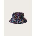 Sequin Bucket Hat Blue