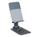 QIIBURR Desk Phone Holder Stand for Office Can Foldable Aluminium Alloy Cell Phone Stand 360Â° Rotating Cellphone Stand Holder Stand Compatible with All Phone and Tablet Office Desk Fittings