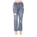 Almost Famous Jeans - Mid/Reg Rise: Blue Bottoms - Women's Size 11