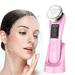 3-in-1 EMS Face Lifting Device Skin Rejuvenation Radio Frequency Womens Skin Care Wrinkle Removal Anti-Aging 5 Modes 3 Light Therapy Facial Beauty Massager