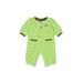 Carter's Long Sleeve Outfit: Green Bottoms - Size 3 Month