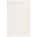 White 72 x 48 x 0.25 in Indoor Area Rug - Corrigan Studio® Lisabet Geometric Hand Tufted Wool/Area Rug in Ivory Cotton/Wool | Wayfair