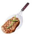 Spatule à pizza en acier inoxydable pour chef cuisinier accessoire de four pour salade gâteau