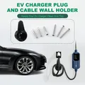 Support de chargeur de voiture EV Support mural IP54 Étanche Durable PA-709s Câble de charge