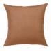 Sevita Hand-Woven Solid Linen Throw Pillow, 20" x 20"