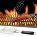 solacol Bbq Skewers Stainless Steel Bbq Barbecue Tools Sausage Barbecue Sausage Barbecue Net Stainless Steel Barbecue Net Outdoor Barbecue Rack Barbecue Clip Stainless Steel Gas Grill