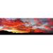 Landscape Joshua Tree National Park Sky Sunset - Laminated Poster Print - 12 Inch by 18 Inch with Bright Colors and Vivid Imagery