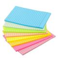 MaxGear Lined Sticky Notes 4x6 Inch 360 Sheets Adhesive Self-Stick Note Pads Bright Colored Sticky 4x6 Post It Notes Leave Reminders Large Sticky Notes on Smooth Surface 45 Sheets/Pad 8 Pads