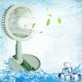 solacol Battery Operated Fans Portable Rechargeable Battery Operated Portable Foldable Standing Fan Rechargeable Usb Personal Floor Fan with Adjustment Height Personal Fans Portable Rechargeable