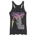 Juniors Heather Black Sleeping Beauty Poster Tri-Blend Tank Top