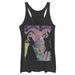 Juniors Heather Black Sleeping Beauty Poster Tri-Blend Tank Top