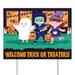 Baltimore Ravens 24" Welcome Trick Or Treaters Yard Sign