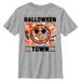 Youth Heather Gray The Nightmare Before Christmas Halloween Town T-Shirt