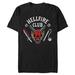 Men's Black Stranger Things Hellfire Club T-Shirt
