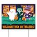 Philadelphia Eagles 24" Welcome Trick Or Treaters Yard Sign