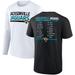 Men's Fanatics Branded Black/White Jacksonville Jaguars Two-Pack 2023 Schedule T-Shirt Combo Set