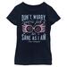 Girls Youth Luna Lovegood Navy Harry Potter Just As Sane T-Shirt