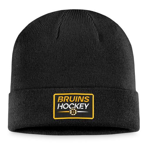 Boston Bruins Fanatics Branded Authentic Pro Prime Cuffed Beanie – Unisex