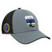 Men's Fanatics Branded Gray/Black St. Louis Blues Authentic Pro Home Ice Trucker Adjustable Hat