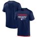 Men's Fanatics Branded Navy New York Rangers Authentic Pro Tech T-Shirt