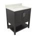 Red Barrel Studio® Gianni Taos 31" Single Bathroom Vanity Set Quartz Top | 36 H x 31 W x 22 D in | Wayfair AEFAE68809574EB69495804C4CAF0284