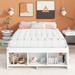 Isabelle & Max™ Boxworth Full Bed w/ Drawers Wood in White | 15.7 H x 90.6 W x 57 D in | Wayfair 969FD88D338C48FE9D724BDDC0BFECBC
