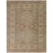 Pink 120 x 94 x 0.01 in Area Rug - Birch Lane™ Rectangle Caleb Oriental Machine Woven Recycled P.E.T Area Rug in Brown/Beige Recycled P.E.T. | Wayfair