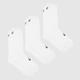 ASICS white crew socks 3 pack