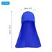 3pcs Sun Shade Hat Neck Shade, Fishing Hat Cooling Skull Cap, Blue - M (US 10)