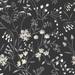 Black & White Meadow Mix Peel and Stick Wallpaper