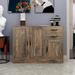 Modern Wood Buffet Sideboard with 2 doors&1 Storage and 2drawers -Entryway Serving Storage Cabinet Doors-Dining Room Console