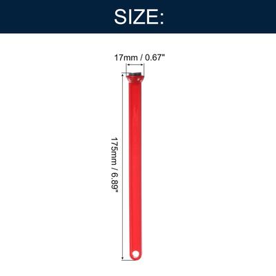 4 Pcs Magnetic Lid Lifter Canning Kits, Magnetic Canning Lids, Red