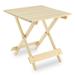 Outdoor Wooden Patio Folding Side Table,Cedar Wood Garden End Table