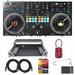 Pioneer DJ DDJ-REV7 Scratch Style 2-Channel Serato DJ Pro Controller with Flight Case Package