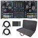 Rane FOUR Advanced Four-Channel Stems DJ Controller with Soft Case Package