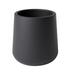 Avera Home Goods 109108 6 in. Tapered Cylinder Planter Black - Pack of 4