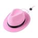 Adjustable for Puppy Kitten Photo Prop Pet Accessories Dogs Cat Caps Pet Cowboy Hat Dog Costume Top Hat Headwear PINK